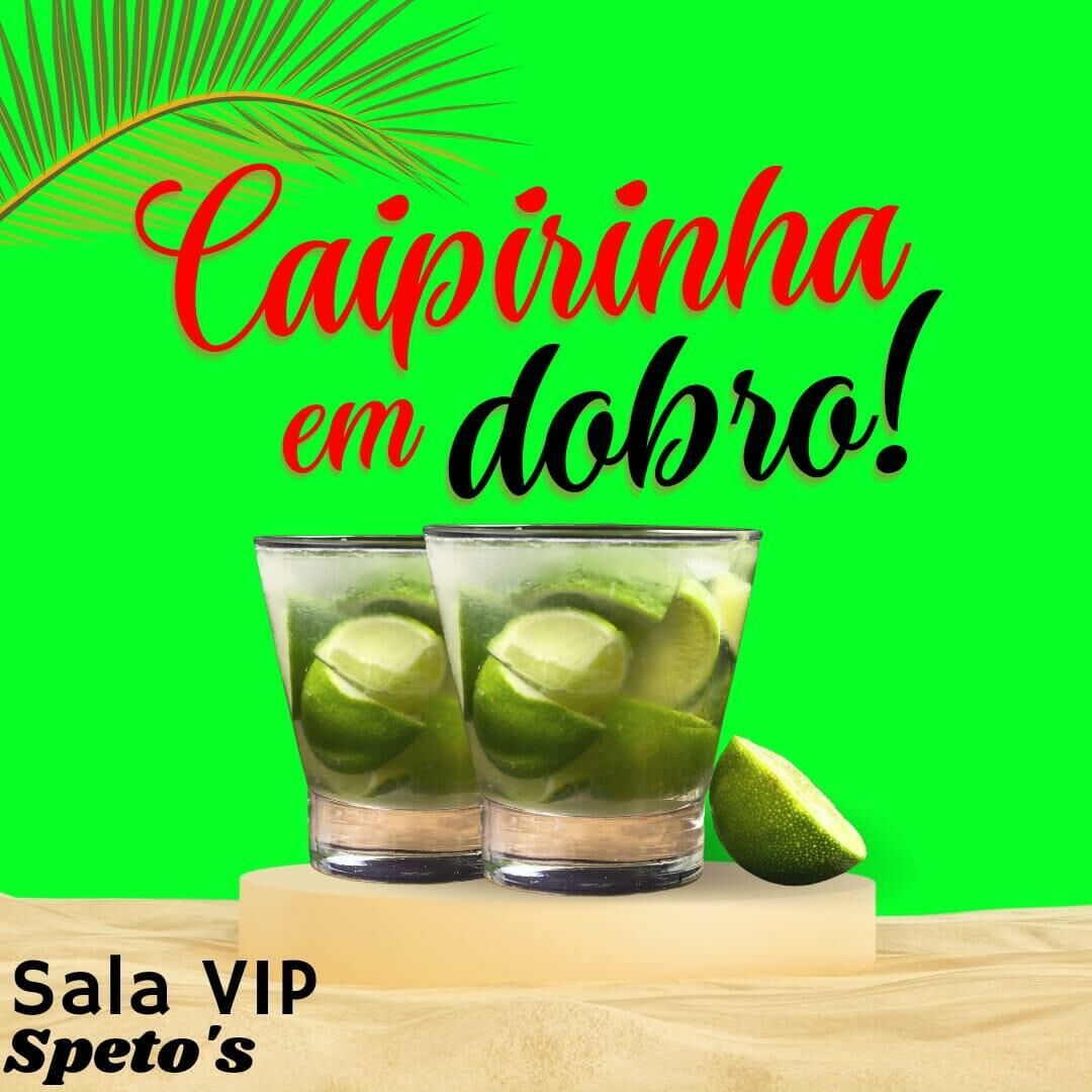 Imagem de compartilhamento para o artigo Apaixonado por caipirinha? Nesta sexta no Sala Vip Spetos ela sai em dobro! da MS Todo dia